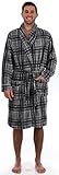 PajamaMania Men's Fleece Long Robe
