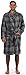 PajamaMania Men’s Fleece Long Robe