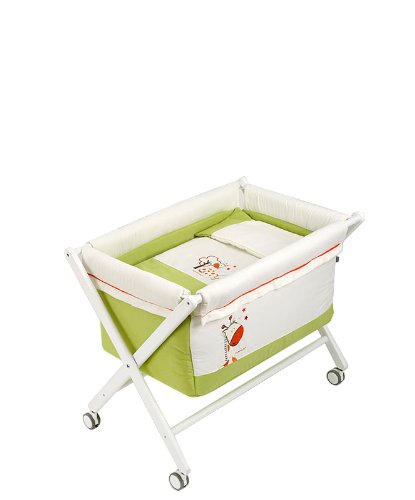 Napravi Rs Bois Naf Naf Mini Berceau Complet Brode Jungle Textile Meubles Berceaux