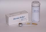 Derma Roller By ReJuveness (1.0 mm) 192 Pin Gold Plated Titanium Alloy Needles, A Common Cosmetic Procedure for Treating Many Conditions By Stimulating Collagen and Elastin Production. Repairs * Aged Skin * Acne Scarring * Wrinkles * Stretch Marks * Cellulite * Hair Loss *. In Addition Rollers Boost Effectiveness Of Skincare Products Up To 80%