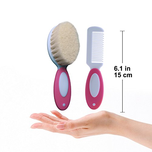 Cozy Blue Baby Brush and Comb Set (Pink)