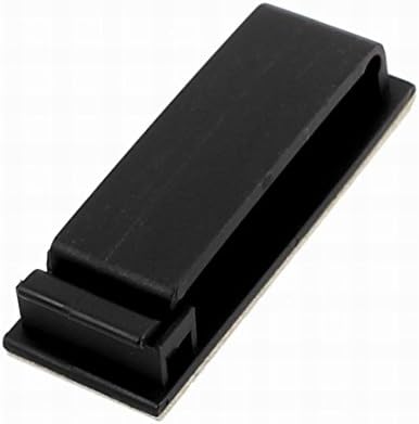 FemiaD FC-40 Double Side Self Adhesive Cable Ties Wire Orgnizer Clip Clamp Black