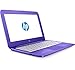 HP Stream Notebook 11-y020nr 11.6in HD SVA Anti-Glare Screen, Celeron N @ 1.6GHz, 4GB RAM, 32GB eMMC, in Violet Purple (Renewed)