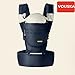 Baby Carrier,Baby Carriers Front and Back -The COMPLETE All Seasons 360 Ergonomic Baby & Child Carrier with Baby Hip Seat,8 in 1,Newborn to Toddler,2017 New Style By VOUSKA
