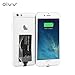QIVV Ultra Slim Qi Wireless Charger Charging Receiver Patch Module - Universal Designed for iPhone 6, iPhone 5/5s/5c - Wireless Receiver Card | Ultra Slim 0.5 mm | Low Heat Emission | High Efficiency | New Improved Qi Wireless Receiver Module Chip - Working Best with All Qi Wireless Charging Pad