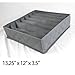 3 Pcs, 24-Cell, 7-Cell, 6-Cell Underwear Socks Ties Bra Drawer Organizer Storage Box,Bamboo Charcoal Abosrbs Moisture and Smell