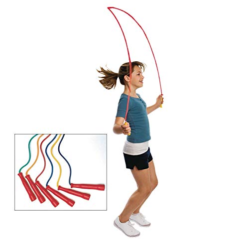 S&S Worldwide Spectrum? Jump Ropes 8', 8ft (Set of 6)