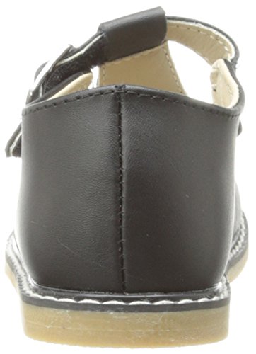 Baby Deer Stichout TS T-Strap Sandal (Infant/Toddler/Little Kid),Black,3 M US Infant