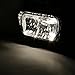 For Chevy Silverado Pair of Bumper Driving Fog Lights + Wiring Kit + Switch (Smoked Lens)