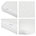 LANGRIA High-Density Memory Foam Bed Pillow CertiPUR-US Therapeutic Cervical Neck Pillow with Ergonomic Contoured Head Cavity Breathable Removable Cover for Back and Side Sleepers 25