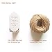 EFOXMOKO 100 White Tag 130lb (350gsm). Thank You for Celebrating with Us. We're so glad you're here. Rose Gold Foiling & 164ft Twine