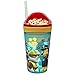 Zak! Designs Zak! Snak Snack & Drink Container Featuring The Minions, 4 oz. Snack and 10 oz. Drink in One Easy To Open Container, BPA-free and Break-resistant Plastic