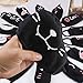 Haomian 8 Pack Black Cartoon Mouth Mask Cat Kawaii Muffle Mask Anti-Dust Cotton Face Mask