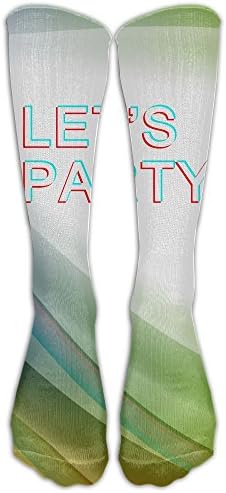 Wangjianhuan Let's Party Custom Knee High Socks Football Baseball Long Stockings For Men Women
