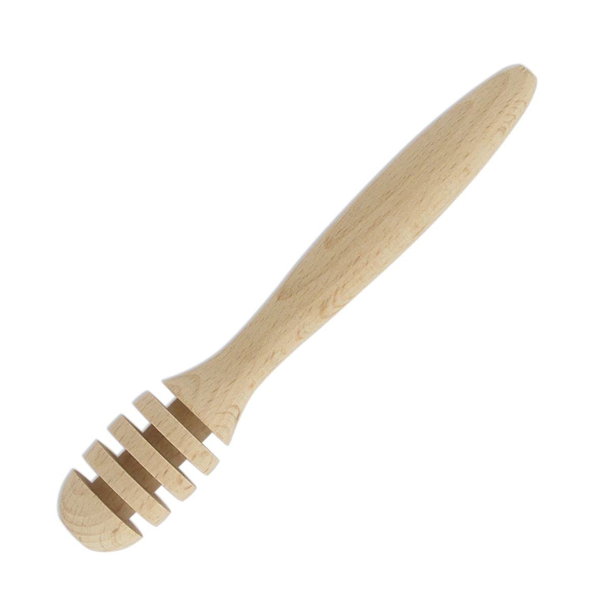 Fackelmann Beechwood Honey Dipper, Brown
