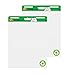 Post-it Easel Pad Made with Recycled Paper, 25 in x 30 in, White, 30 Sheets/Pad, 2 Pads/Pack, Great for Virtual Teachers and Students (559RP)