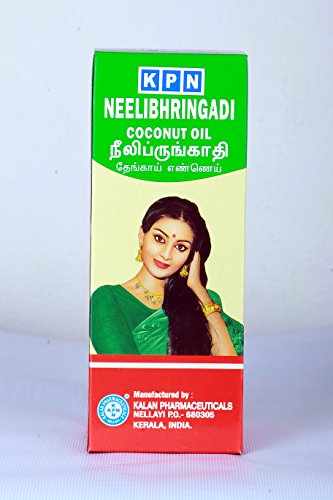200ml Neelibhringadi Hair Oil Hair Loss uses amla indigo brahmi coconut by KPN