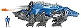 Power Rangers Movie Triceratops Battle Zord with Blue Ranger Figure