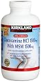 Kirkland Signature Extra Strength Glucosamine HCI 1500mg, With MSM 1500 mg, 1500-Count Tablets Pack (aj3j5m)