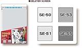 Deleter Screen Tone Set of 4 Sheets [ Volume 2: Basic Dot Pattern ] for Comic Manga Illustration [ B4 Size: 14.25