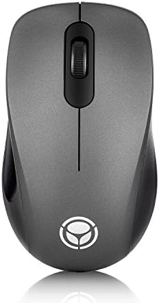 MCHEETA Wireless Mouse, 2.4G USB Wireless Mice Optical PC Computer Laptop Cordless Mouse,1200DPI Whisper-Quiet Click Compatible Windows Mac Macbook Linux（Gray)