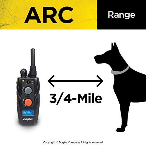 Dogtra ARC Slim Ergonomic 3/4Mile Remote Dog Training ECollar with