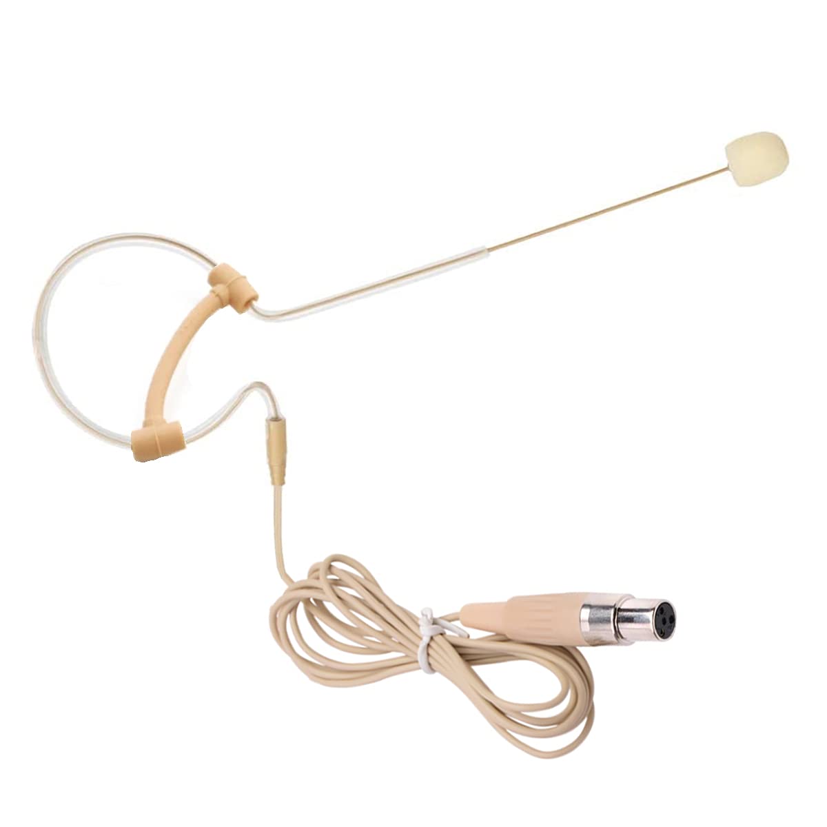 Haoin Single Ear Headset Microphone Earset Headworn