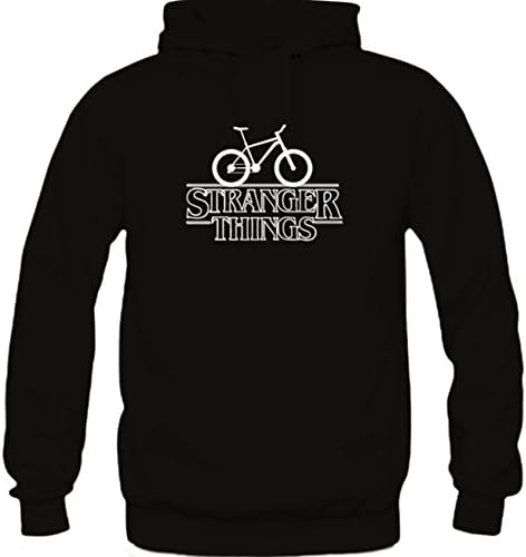 Stranger Things Hoodie Medium Black