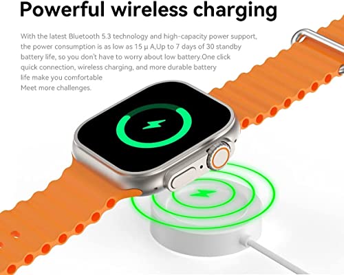 SmartWatch for Men Women, Activity Fitness Tracker Blood Oxygen Heart Rate Sleep Monitor Pedometer,1.8DIY Touch Screen18Sport ModesWireless Charging1