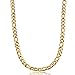 Besteel Jewelry 3mm Stainless Steel Figaro Chain Necklace for Men and Women 22 Inch