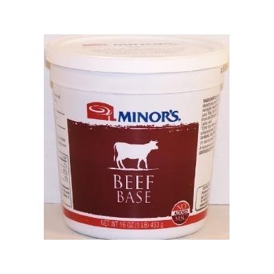 Minor's (Original Formula) Beef Base - 16 oz. (Pack of 2)