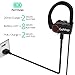 Running Headphones, Best Sports 4.1 Wireless Noise Cancelling Earbuds Sweatproof Waterproof For Gym Workout Exercise with Mic HD Stereo In Ear 8 Hour Battery Headsets for man women