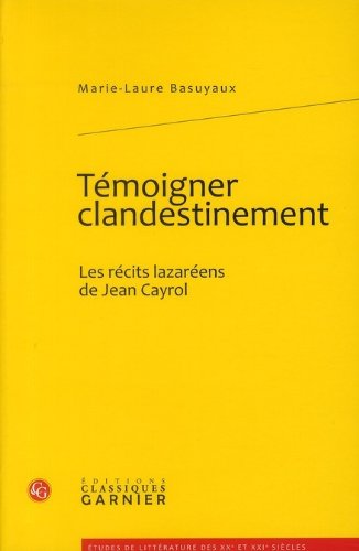 Témoigner clandestinement