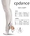 Cpdance(TM Women's Girl's kid's Toddler's Ultra Soft Convertible Dance Tights
