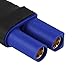 KCRTEK 3PCS Male Traxac to Female EC5 Adapter for Traxac,Brushless SCT,Lipo Slash Wireless RC LiPo Battery Connectors