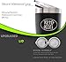 Keto Kofi Travel Tumbler Drink Coffee Cup (20 oz.) Double-Wall, Vacuum Insulated Stainless Steel | Slide Top Lids, Straw Friendly | Retains Hot & Cold Temperatures | Gym and Diet