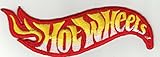 Hot Wheels Logo Iron on Patch Embroidered Iron on Hat Jacket Hoodie Backpack Ideal for Gift /11cm(w) X 3cm(h)
