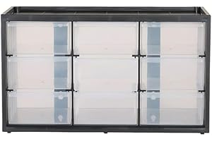 CRAFTSMAN Storage Organizer Bin System, 9 Compartment, Plastic (CMST40709)