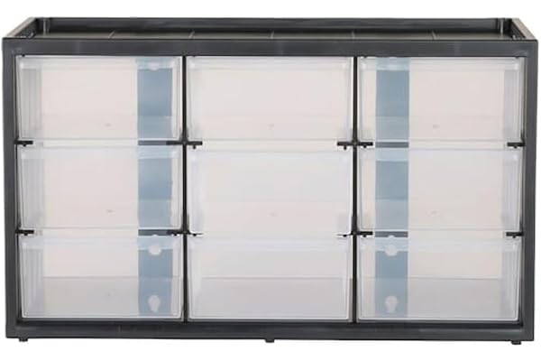 CRAFTSMAN Storage Organizer Bin System, 9 Compartment, Plastic (CMST40709)
