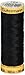 Gutermann Natural Cotton Thread 110 Yards-Black