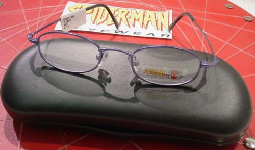 NEW Spiderman Ultimate Navy Eyeglass Frame With Case