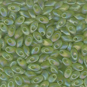 100 Grams Matte Chartreus Rainbow Ab Transparent 4x7mm Miyuki Long Magatama Japanese 800 Glass Fringe Seed Beads
