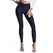 Lynddora Women's Active Fitness Leggings Running Tights Yoga Pants Swim Bottom UV Sun Protection (US S/Tag M) Black