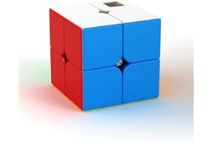 LiangCuber Moyu Meilong 2x2 Stickerless Speed Cube Cubing Classroom Puzzle Magic Cube Education Toys