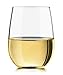 Stemless Wine Glasses By Lumiera – Perfect Wine Glasses for Red Wine or White Wine. Ideal For Gifts – Wedding Gifts, Corporate Gifts or Thank You Gifts - Set of 4