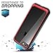 SUPCASE iPhone 7 Case, iPhone 8 Case, Unicorn Beetle Series Premium Hybrid Protective Clear Case for iPhone 7 2016 Release (Red)