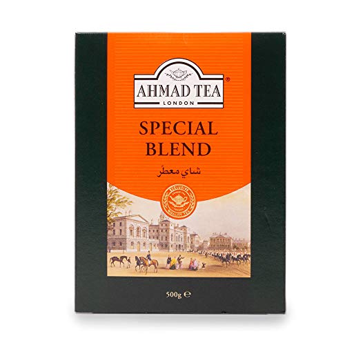 Ahmad Tea Special Blend - Schwarzer Tee mit Bergamotte - Spezialmischung Assam & Ceylon - Lose - 500g