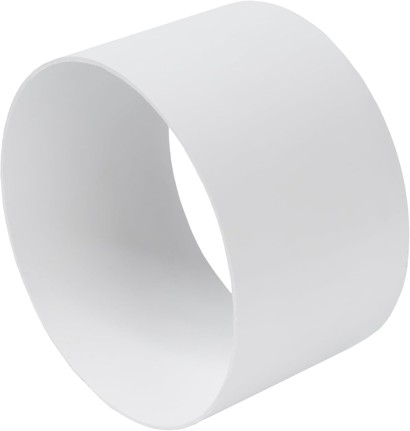 Repa Market 6" Inch / 150 mm Round Plastic Duct Pipe Connector - Female Fit Flexible Ducting Extension - Dryer Vent Connection - Inline Air and Water Flow - Extraction Pipe Lines