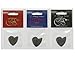 Dragon's Heart Guitar Picks Variety Pack (3) - Pure, Hardened, and Original | 2.5 mm Thick