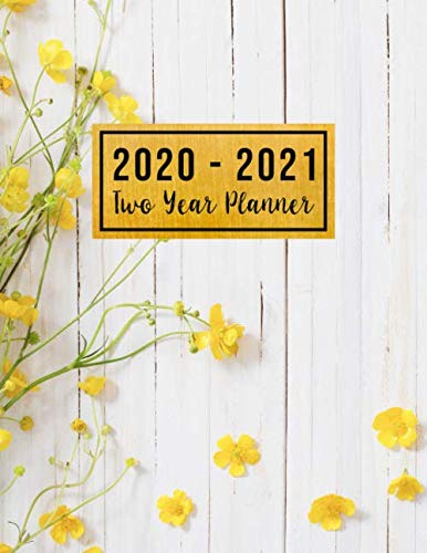 2020-2021 Two Year Planner: family planner 2020 see it bigger planner | Jan 2020 - Dec 2021 | 24 Months Agenda Planner with Holiday | Personal ... design (2 year monthly planner 2020-2021)